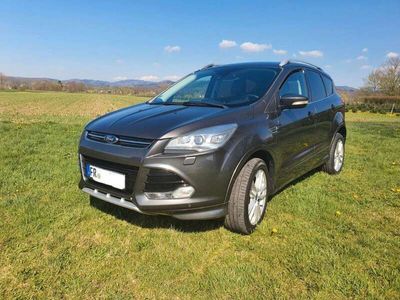 gebraucht Ford Kuga 4x4 8-fach Navi ACC abn. AHK Sitzh. VOLL