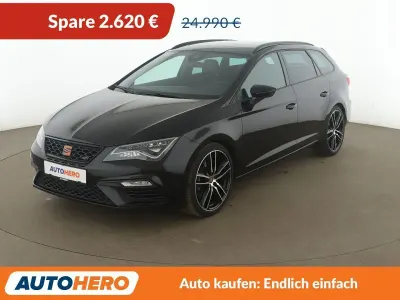 Używany Seat Leon 4Drive 300 KM (220 kW) 2020 Czarny Kombi