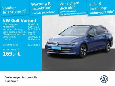 Gebraucht VW Golf Goal 150 PS (110 kW) 2025 Blau Kombi