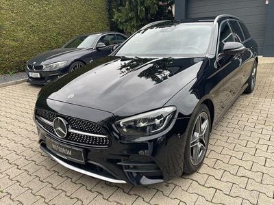 Occasion Mercedes E220 AMG line 220 PK (161 kW) 2022 Zwart Stationwagen