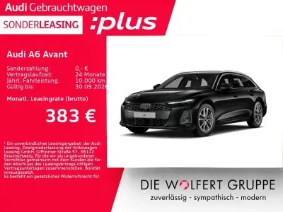 Gebraucht Audi A6 Advanced 204 PS (150 kW) 2025 Mythosschwarz metallic Kombi