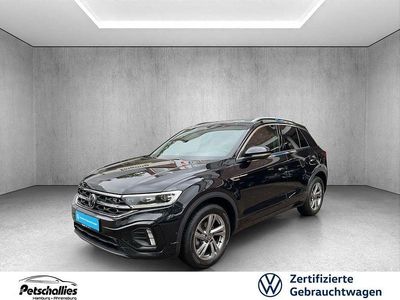 Schwarz Gebraucht 2022 VW T-Roc R-line SUV | 25.550 € (Fairer Preis)