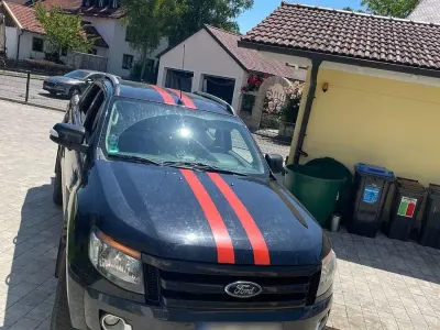 Gebraucht Ford Ranger Wildtrack 200 PS (147 kW) 2015 Schwarz Pickup