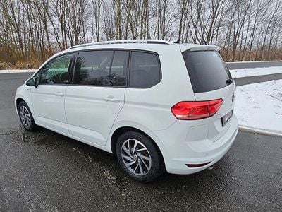 Gebraucht VW Touran Sound 150 PS (110 kW) 2017 Weiß Van / Kleinbus