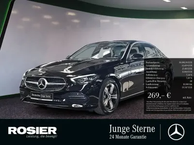 Gebraucht Mercedes C200 Advanced 163 PS (119 kW) 2024 Obsidianschwarz Limousine