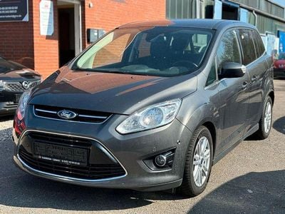 Grau Gebraucht 2015 Ford Grand C-Max Titanium Van / Kleinbus | 10.790 € (Guter Preis)