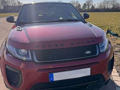 Gebraucht Land Rover Range Rover evoque HSE Dynamic 150 PS (110 kW) 2016 Rot SUV