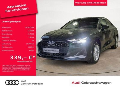 Manhattangrau metallic Gebraucht 2025 Audi A3 Advanced Plus Limousine | 36.402 € (Superpreis)