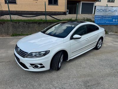 Usata VW Passat R-line 210 CV (154 kW) 2013 Bianco Coupé