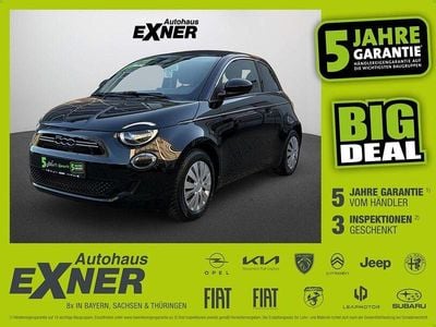 Gebraucht Fiat 500e Icon 86 kW (118 PS) 2022 Onyx schwarz Cabrio