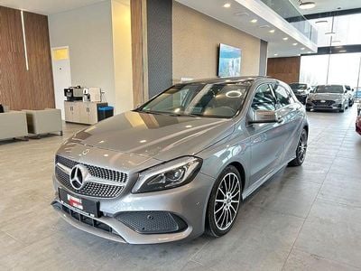 Grau Gebraucht 2018 Mercedes A220 AMG line Limousine | 19.990 € (Teuer)