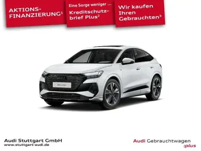 Gebraucht Audi Q4 Sportback e-tron S-Line 219 kW (299 PS) 2023 Weiß SUV