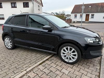 Gebraucht VW Polo Trendline 90 PS (66 kW) 2012 Schwarz Kleinwagen