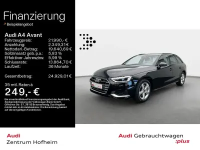 Gebraucht Audi A4 Advanced Plus 204 PS (150 kW) 2022 Schwarz Kombi