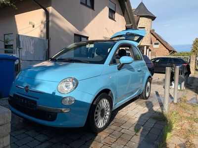 gebraucht Fiat 500 1,2 Klima Panorama Dach Multifunktionslenkrad