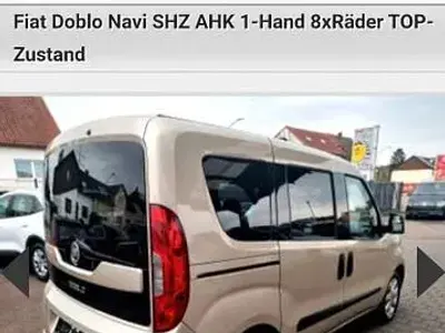 Gebraucht Fiat Doblò Lounge 120 PS (88 kW) 2016 Beige Van / Kleinbus
