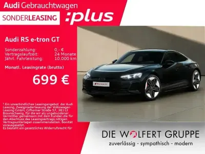 Gebraucht Audi e-tron GT quattro Ambiente 439 kW (598 PS) 2023 Mythosschwarz metallic Limousine