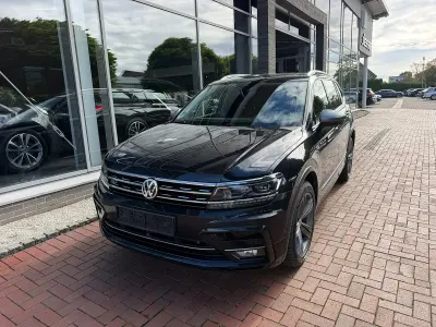 Gebraucht VW Tiguan Allspace R-line 190 PS (139 kW) 2019 Schwarz SUV