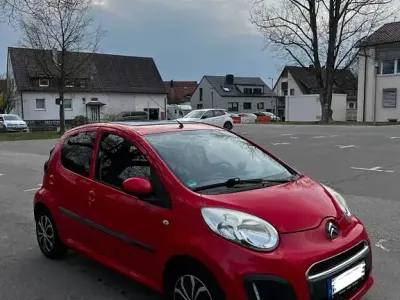 Brugt Citroën C1 SELECTION 68 HK (50 kW) 2012 Rød Hatchback
