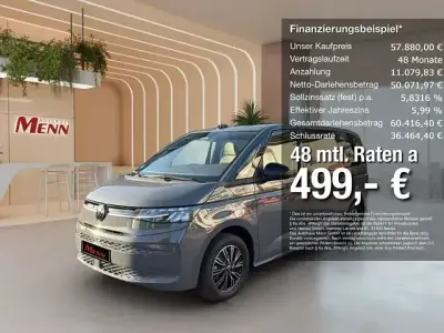 Neu VW Multivan Goal 150 PS (110 kW) 2025 Grau Van / Kleinbus