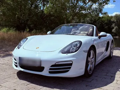 Used Porsche Boxster 265 HP (194 kW) 2015 White Cabriolet