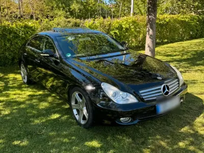 Brugt Mercedes CLS350 272 HK (200 kW) 2007 Sort Coupe