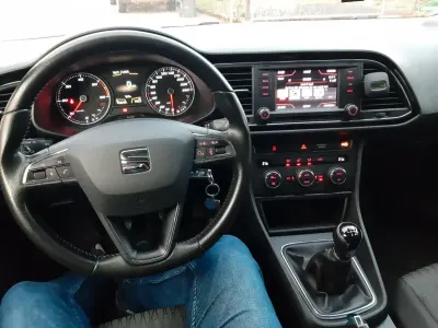 Używany Seat Leon ST Style 105 KM (77 kW) 2015 Brązowy Kombi