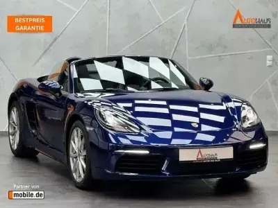 Usata Porsche 718 Boxster Chrono 299 CV (219 kW) 2023 Blu Cabrio
