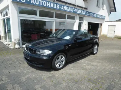 Gebraucht BMW 120 Cabriolet Sport Line 177 PS (130 kW) 2008 Schwarz Cabrio