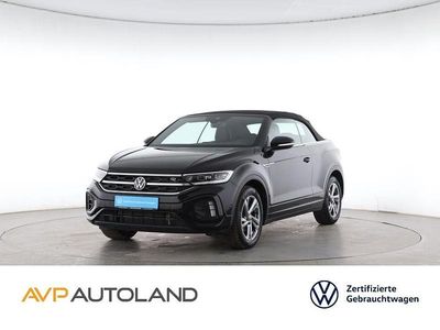 Gebraucht VW T-Roc Cabriolet R-line 150 PS (110 kW) 2025 Schwarz Cabrio