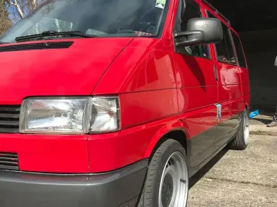 Gebraucht VW T4 Allstar 84 PS (61 kW) 1995 Rot Van