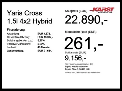 Gebraucht Toyota Yaris Elegant 116 PS (85 kW) 2022 Marlingrau metallic Kleinwagen