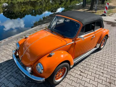 Gebraucht VW Käfer 65 PS (47 kW) 1973 Orange Cabrio