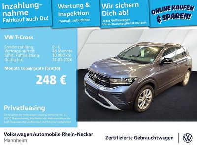 Rauchgrau metallic Gebraucht 2025 VW T-Cross Goal SUV | 23.751 € (Guter Preis)