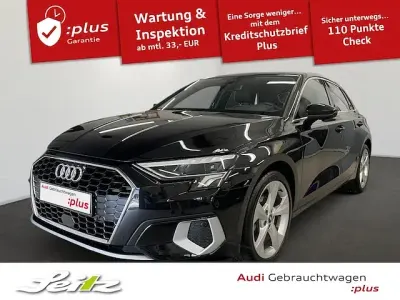 Gebraucht Audi A3 Advanced Plus 150 PS (110 kW) 2023 Schwarz Limousine