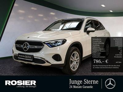 Gebraucht Mercedes GLC220 Advanced 197 PS (144 kW) 2022 Weiss / diamantweiss bright SUV