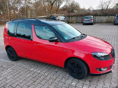 Gebraucht Skoda Roomster Noire 86 PS (63 kW) 2014 Rot Van / Kleinbus