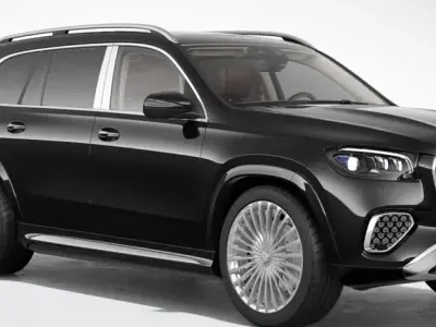 Neu Mercedes GLS600 Maybach 557 PS (409 kW) 2026 Schwarz SUV