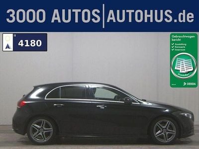 Gebraucht Mercedes A200 AMG line 150 PS (110 kW) 2021 Schwarz Limousine