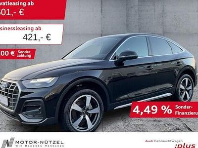 Second-hand Audi Q5 Sportback Advanced 204 CP (150 kW) 2025 Negru SUV