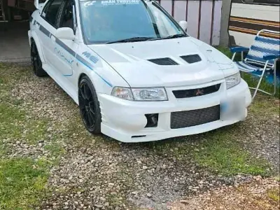 Gebraucht Mitsubishi Lancer Evolution 280 PS (205 kW) 1999 Weiß Limousine