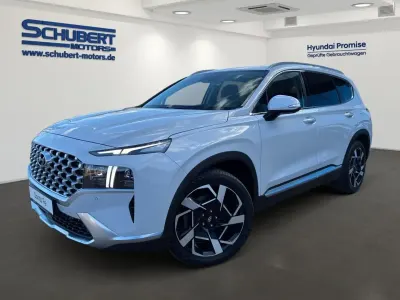 Gebraucht Hyundai Santa Fe Prime 193 PS (141 kW) 2023 Glacier white SUV