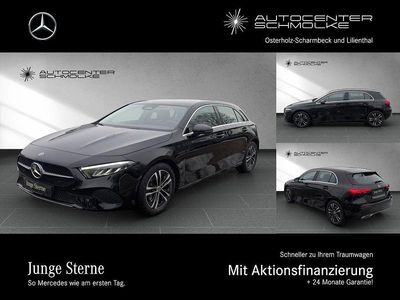 Gebraucht Mercedes A180 Advanced 136 PS (100 kW) 2024 Lack kosmosschwarz (metallic) Limousine