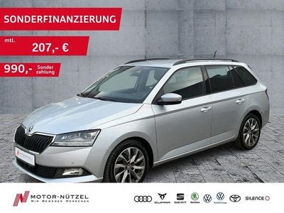 Gebraucht Skoda Fabia Ambition 95 PS (69 kW) 2021 Brilliantsilber metallic Kombi
