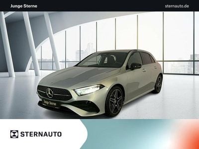 Gebraucht Mercedes A180 AMG line 136 PS (100 kW) 2025 Metalliclack hightechsilber Limousine