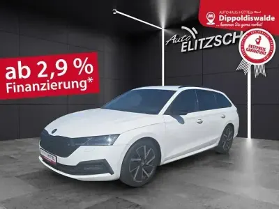 Używany Skoda Octavia Style 150 KM (110 kW) 2020 Biały Kombi