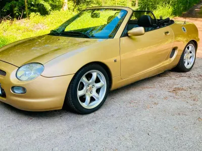 Gebraucht MG F 120 PS (88 kW) 1998 Gold Cabrio