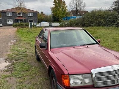 Usata Mercedes 190 1991 Rosso Berlina