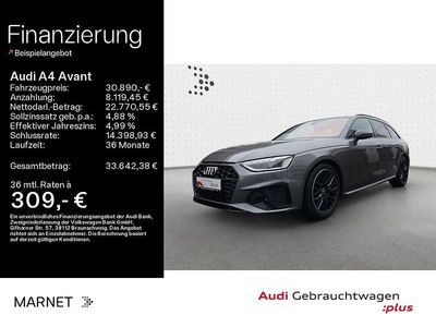 Gebraucht Audi A4 S-Line 204 PS (150 kW) 2021 Grau Kombi