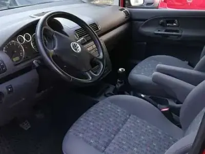 Gebraucht VW Sharan Comfortline 116 PS (85 kW) 2002 Rot Van / Kleinbus
